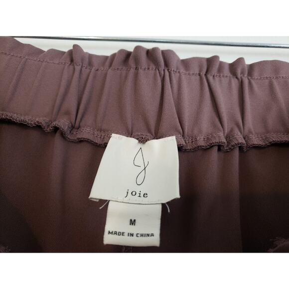 Y2K Joie Paper Bag Womens Pants Size M Pull on Elastic Waist Stretch Fairycore - Picture 6 of 7